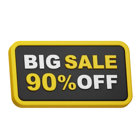 Big Sale 90% Off  3D Icon