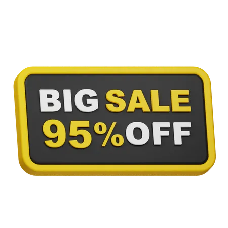 Big Sale 95% Off  3D Icon