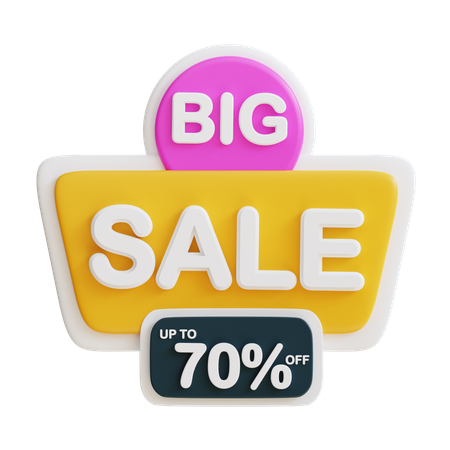 Big Sale Discount 70  3D Icon