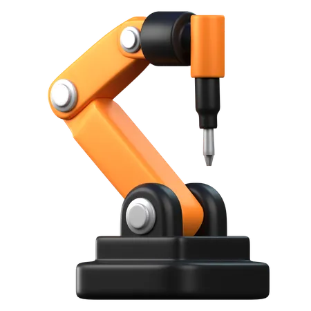 Big Screwdriver Robotic Arm  3D Icon