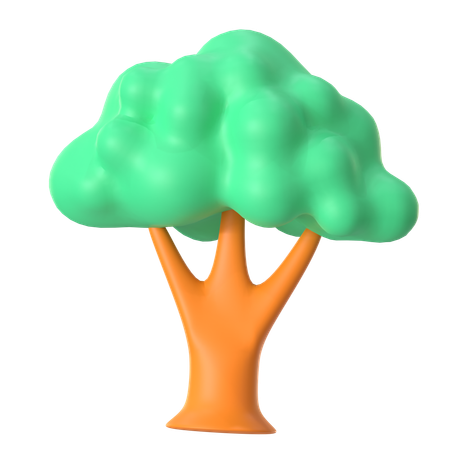 Big Tree  3D Icon