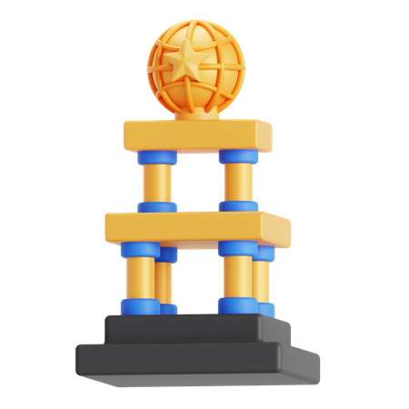 Big trophy  3D Icon