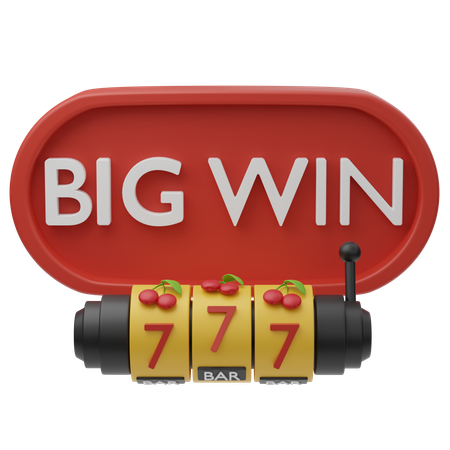 Big Win  3D Icon