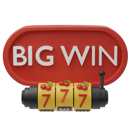 Big Win  3D Icon