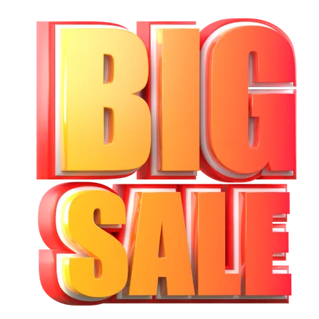 Biga Sale  3D Icon