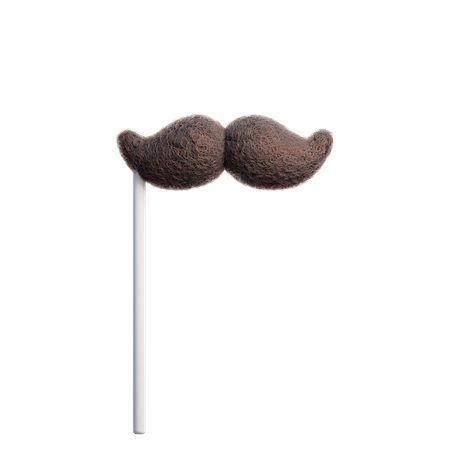 Bigode  3D Icon