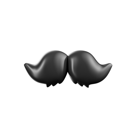 Bigode  3D Icon