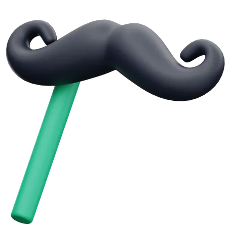 Bigode falso  3D Icon