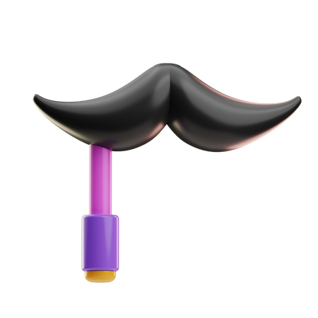 Bigode falso  3D Icon