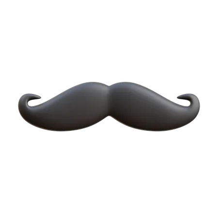 Bigote  3D Icon