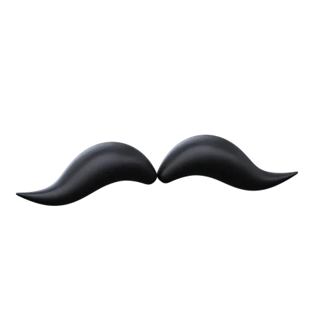 Bigote  3D Icon