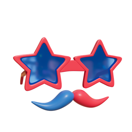 Bigote  3D Icon