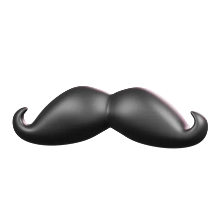 Bigote  3D Icon