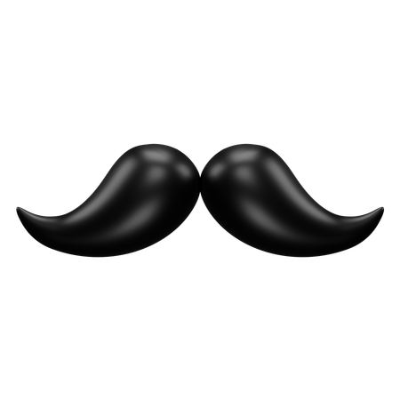 Bigote  3D Icon