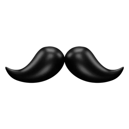 Bigote  3D Icon