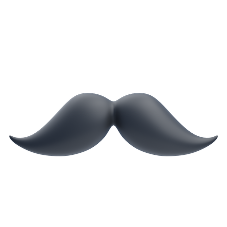 Bigote  3D Icon