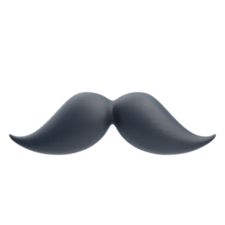 Bigote  3D Icon