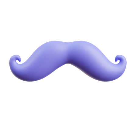 Bigote falso  3D Icon