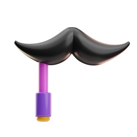 Bigote falso  3D Icon