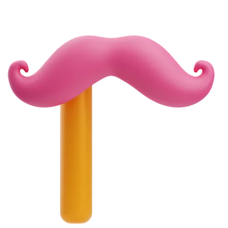 Bigote falso  3D Icon