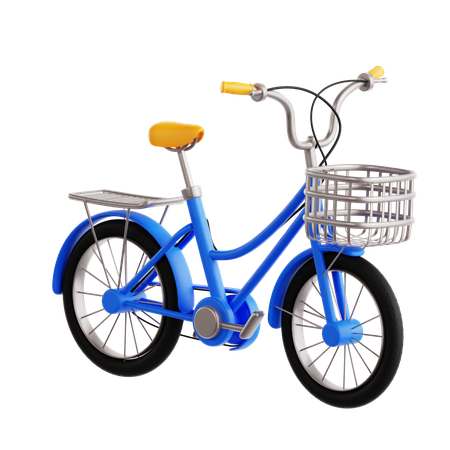 Bike Basket  3D Icon