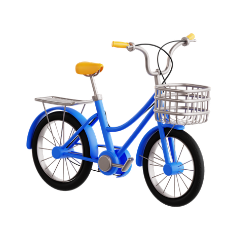 Bike Basket  3D Icon