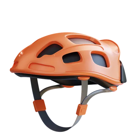 3 D Illustration Bike Helmet 3D Icon