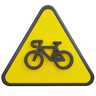 3d bike sign logo