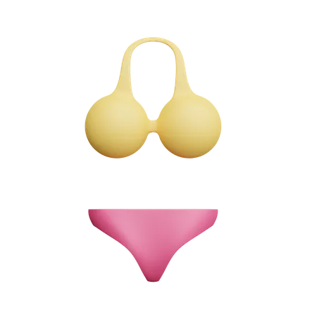 Bikini  3D Icon