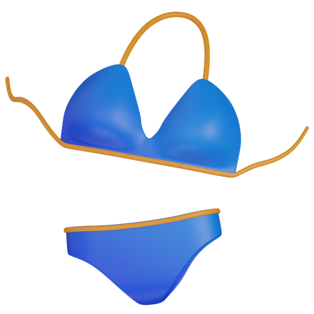 Bikini  3D Icon