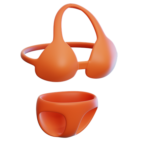 Bikini  3D Icon