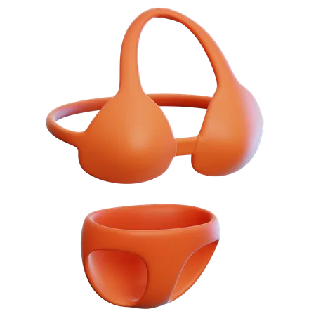 Bikini  3D Icon