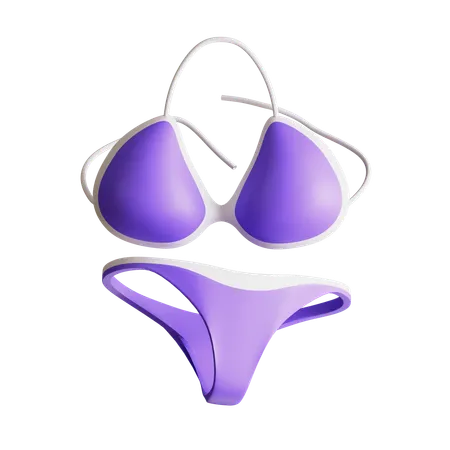 Bikini  3D Icon