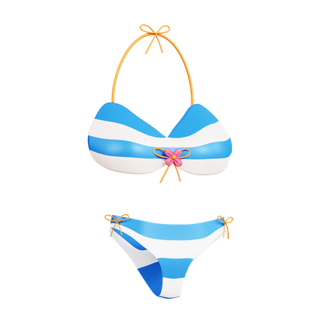 Bikini  3D Icon