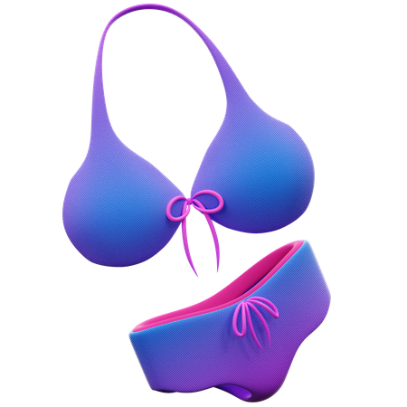 Bikini  3D Icon