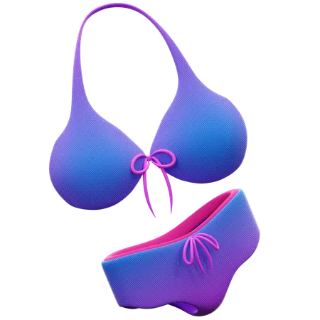 Bikini  3D Icon