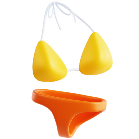 Bikini  3D Icon