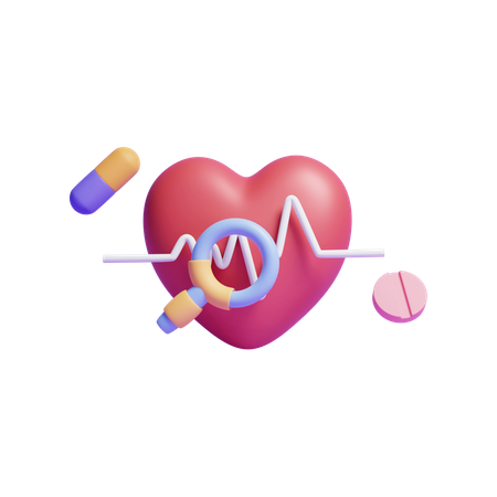 Bilan de santé  3D Icon