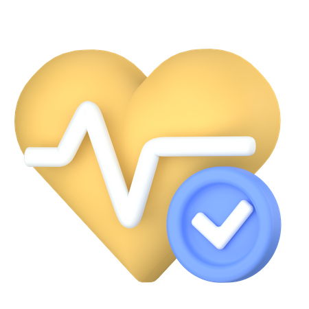 Check-up médical  3D Icon