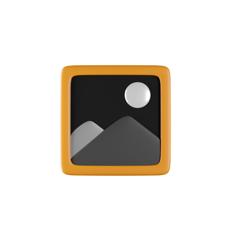 Bild  3D Icon