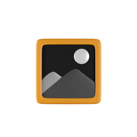 Bild  3D Icon