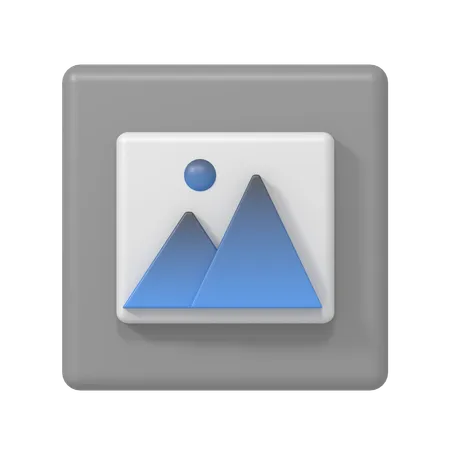 Bild  3D Icon