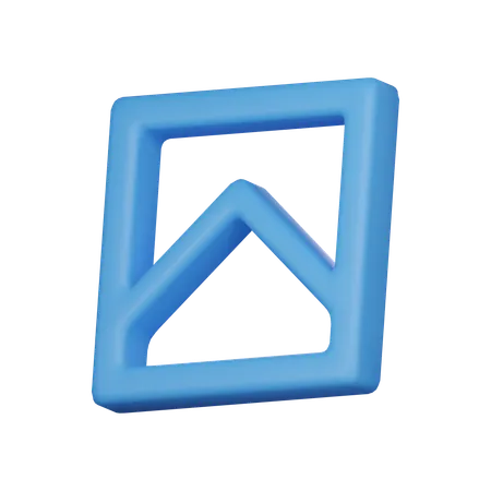 Bild  3D Icon