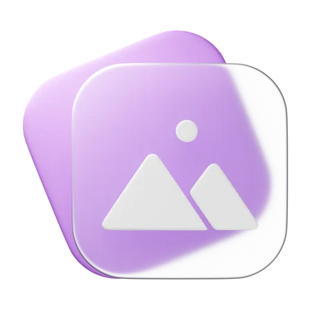 Bild  3D Icon