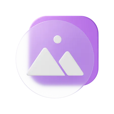 Bild  3D Icon