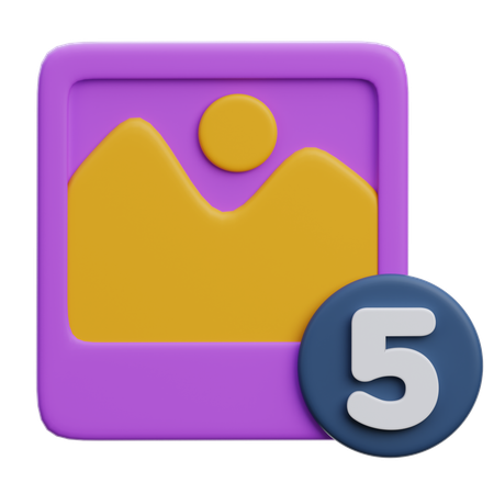 Bild  3D Icon