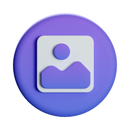 Bild  3D Icon