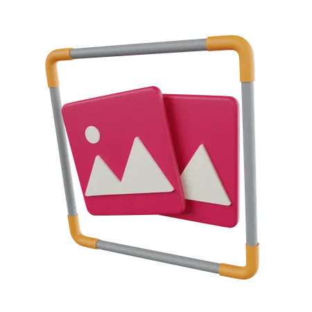 Bild  3D Icon