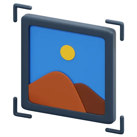 Bild  3D Icon