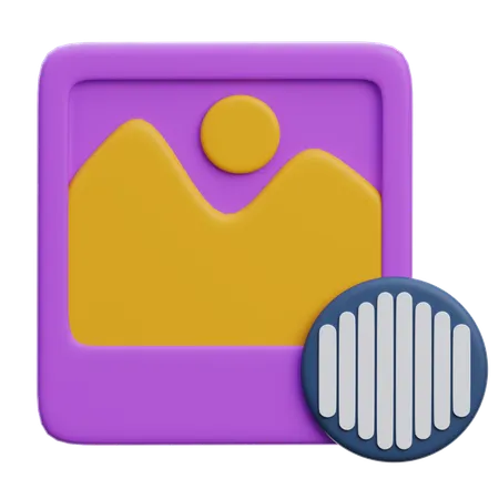 Bild Audio  3D Icon